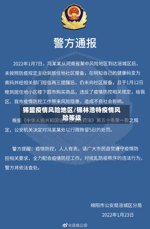 锡盟疫情风险地区/锡林浩特疫情风险等级-第3张图片