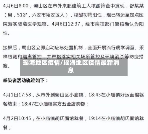 瑶海地区疫情/瑶海地区疫情最新消息