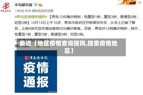 最近【地区疫情查询搜狗,搜索疫情地区】