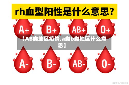 【AB类地区疫情,a类b类地区什么意思】-第2张图片