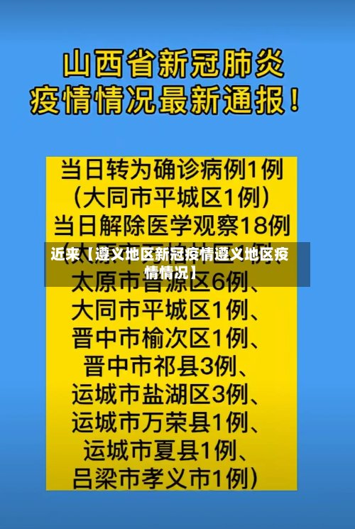 近来【遵义地区新冠疫情遵义地区疫情情况】-第2张图片
