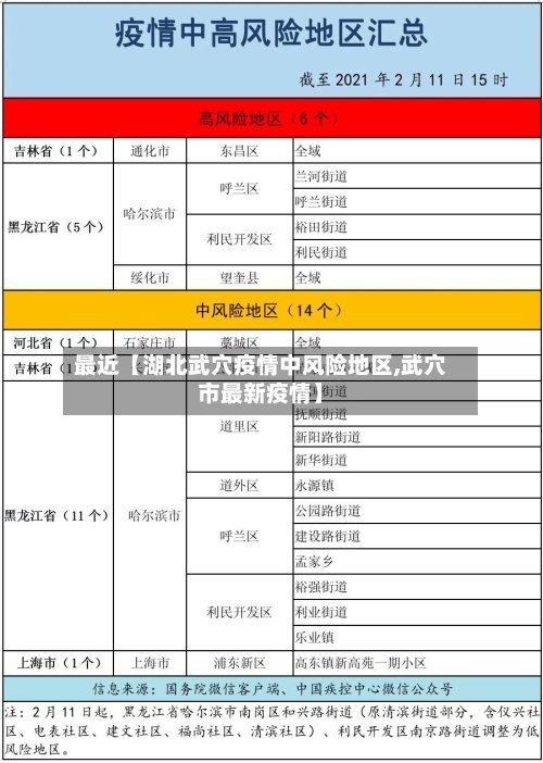 最近【湖北武穴疫情中风险地区,武穴市最新疫情】-第2张图片