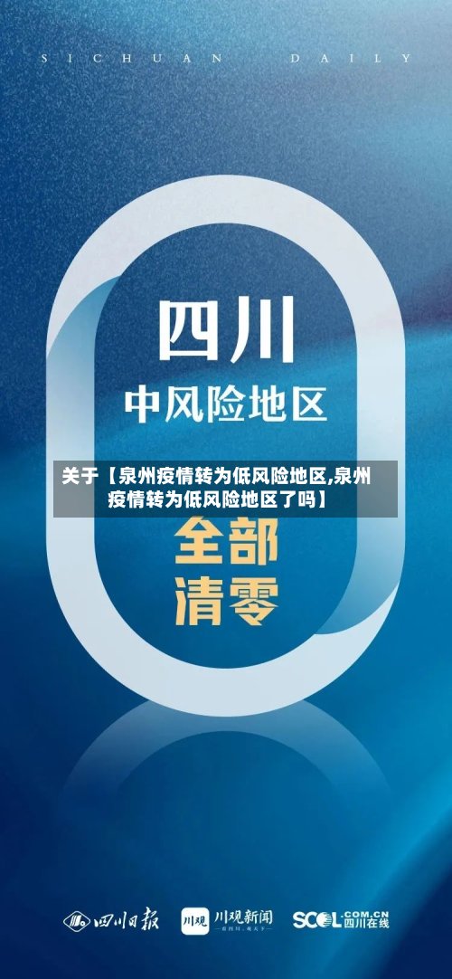 关于【泉州疫情转为低风险地区,泉州疫情转为低风险地区了吗】