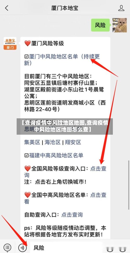 【查询疫情中风险地区地图,查询疫情中风险地区地图怎么查】