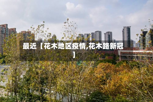 最近【花木地区疫情,花木路新冠】-第2张图片