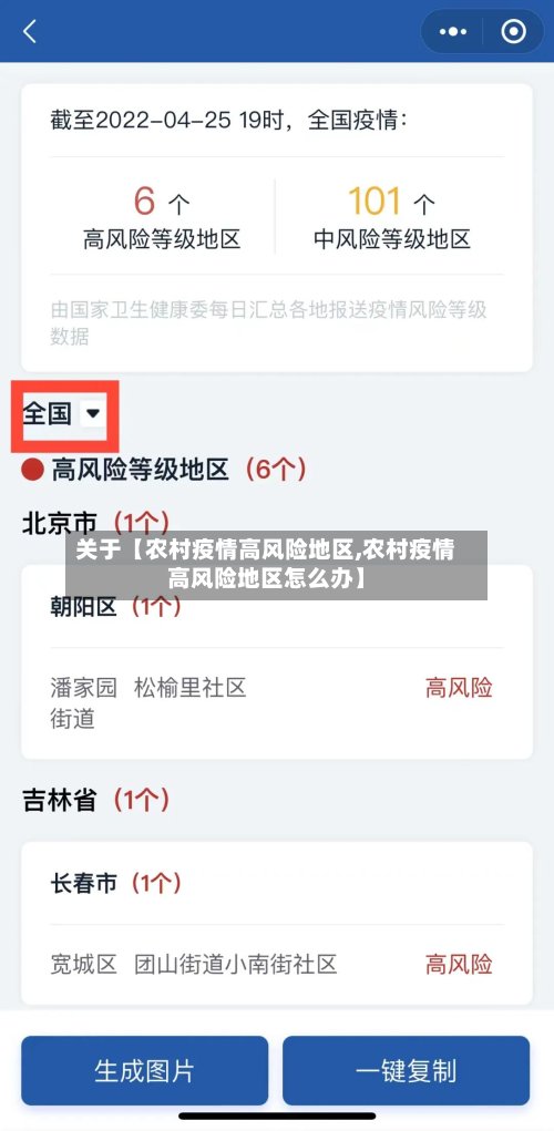关于【农村疫情高风险地区,农村疫情高风险地区怎么办】