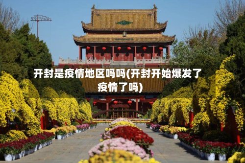 开封是疫情地区吗吗(开封开始爆发了疫情了吗)