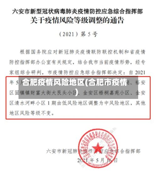 合肥疫情风险地区(合肥市疫情)-第3张图片