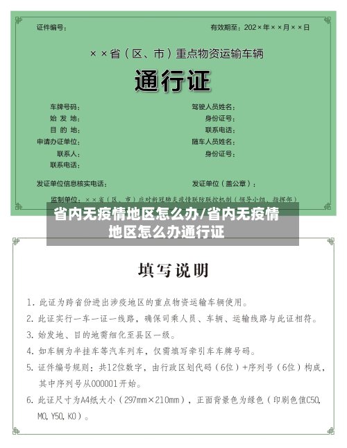 省内无疫情地区怎么办/省内无疫情地区怎么办通行证
