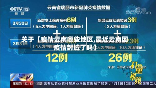 关于【疫情云南哪些地区,最近云南因疫情封城了吗】