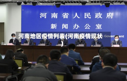 河南地区疫情列表(河南疫情现状)