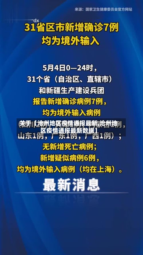 关于【沧州地区疫情通报最新,沧州地区疫情通报最新数据】