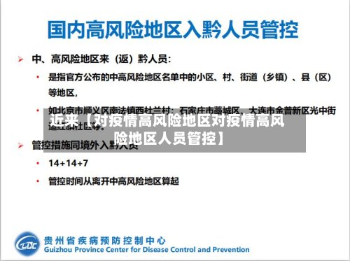 近来【对疫情高风险地区对疫情高风险地区人员管控】-第3张图片