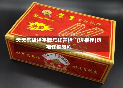 天天贰柒拾字牌怎样开挂”(透视挂)透视详细教程-第2张图片