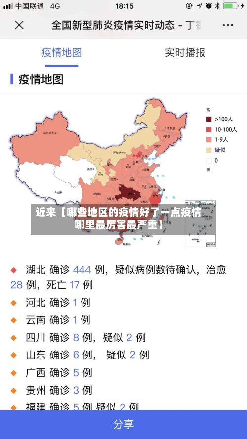 近来【哪些地区的疫情好了一点疫情哪里最厉害最严重】-第2张图片