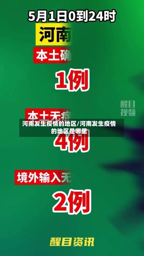 河南发生疫情的地区/河南发生疫情的地区是哪里-第3张图片