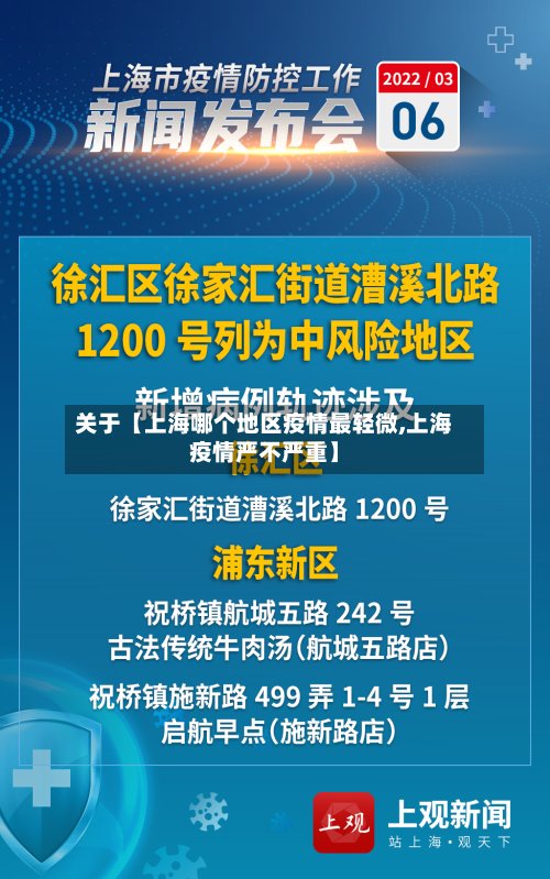 关于【上海哪个地区疫情最轻微,上海疫情严不严重】-第2张图片