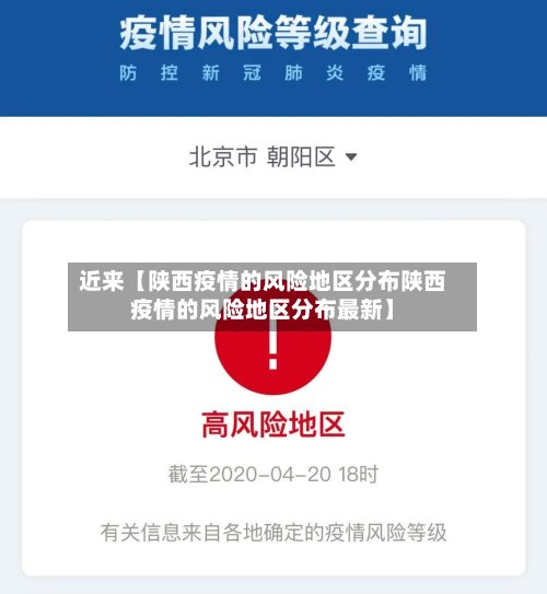 近来【陕西疫情的风险地区分布陕西疫情的风险地区分布最新】