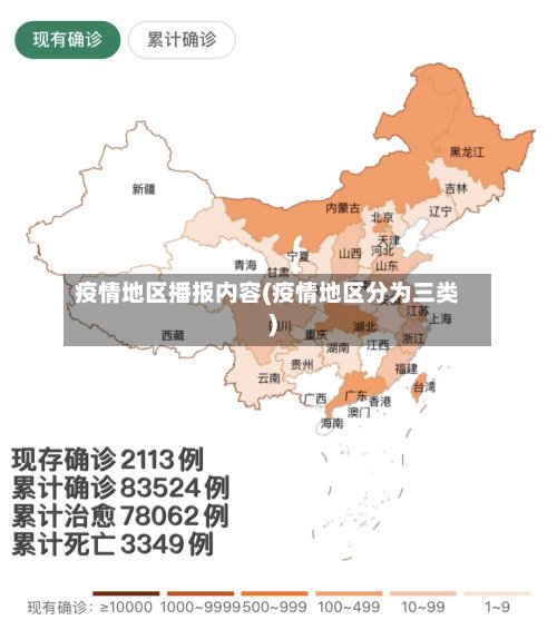 疫情地区播报内容(疫情地区分为三类)